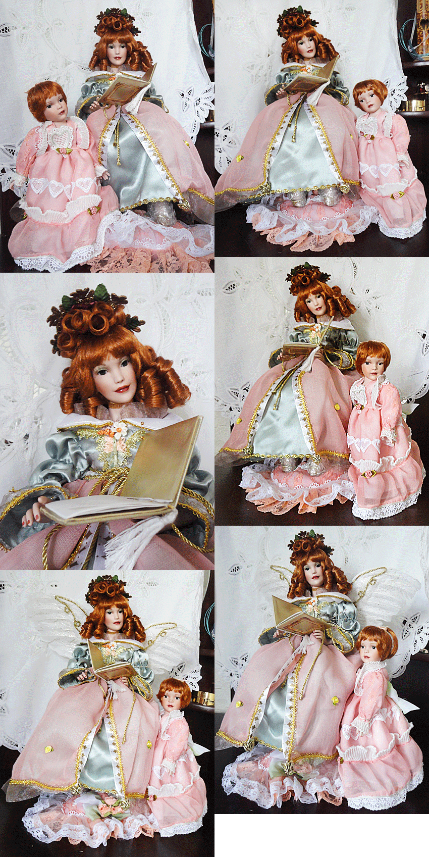Кукла фарфоровая Ангел Хранитель Патрисии Роуз